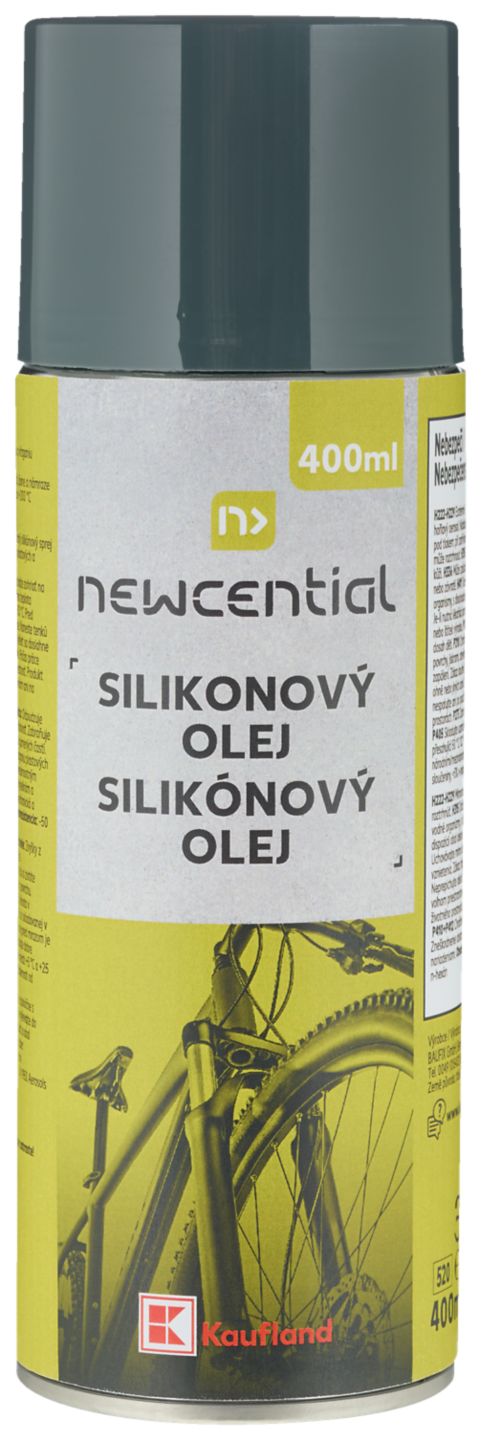 NEWCENTIAL Silikonový olej
objem: 400 ml