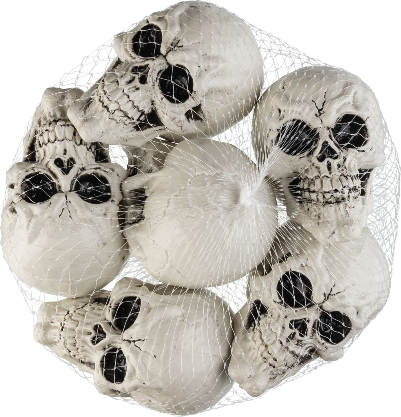 Halloweenská dekorace lebky