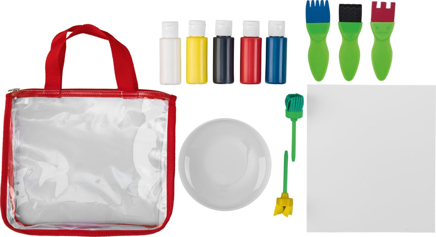 TALENTUS Sada na malování se štětci
5 x 60 ml akrylové barvy