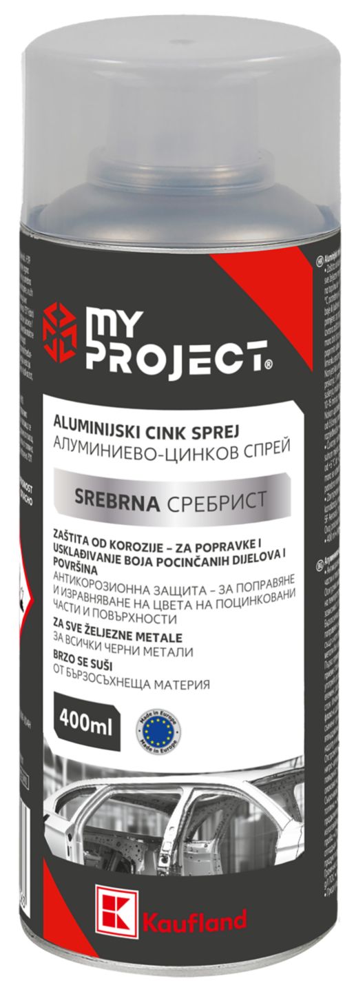 MyProject Aluminijski cink
sprej 400ml