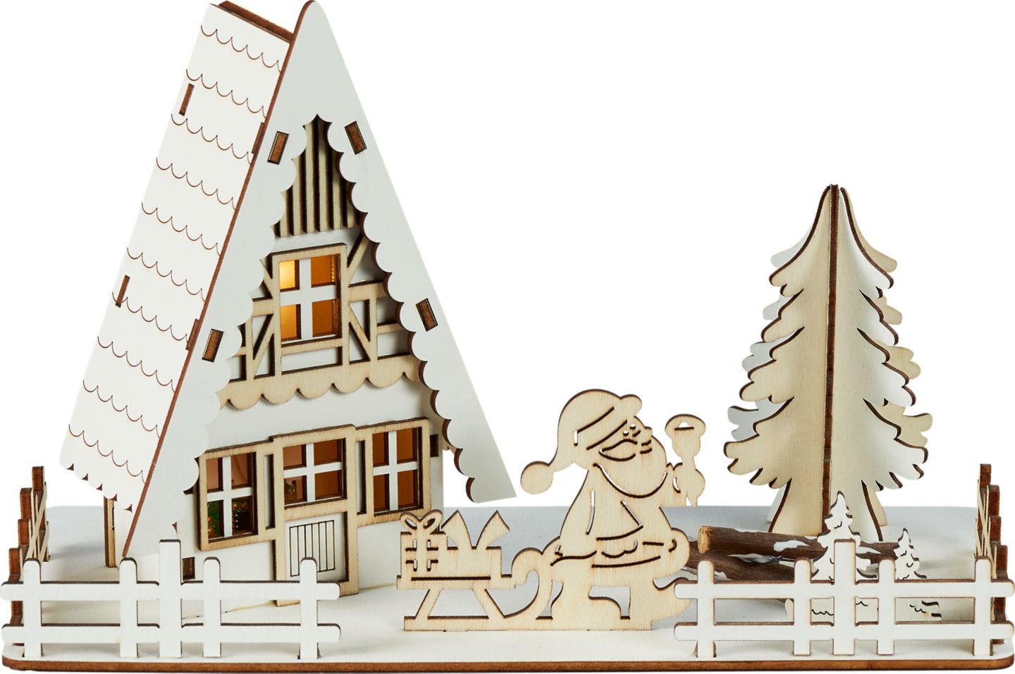 LIV&BO® LED-Dekoration »Landhaus«