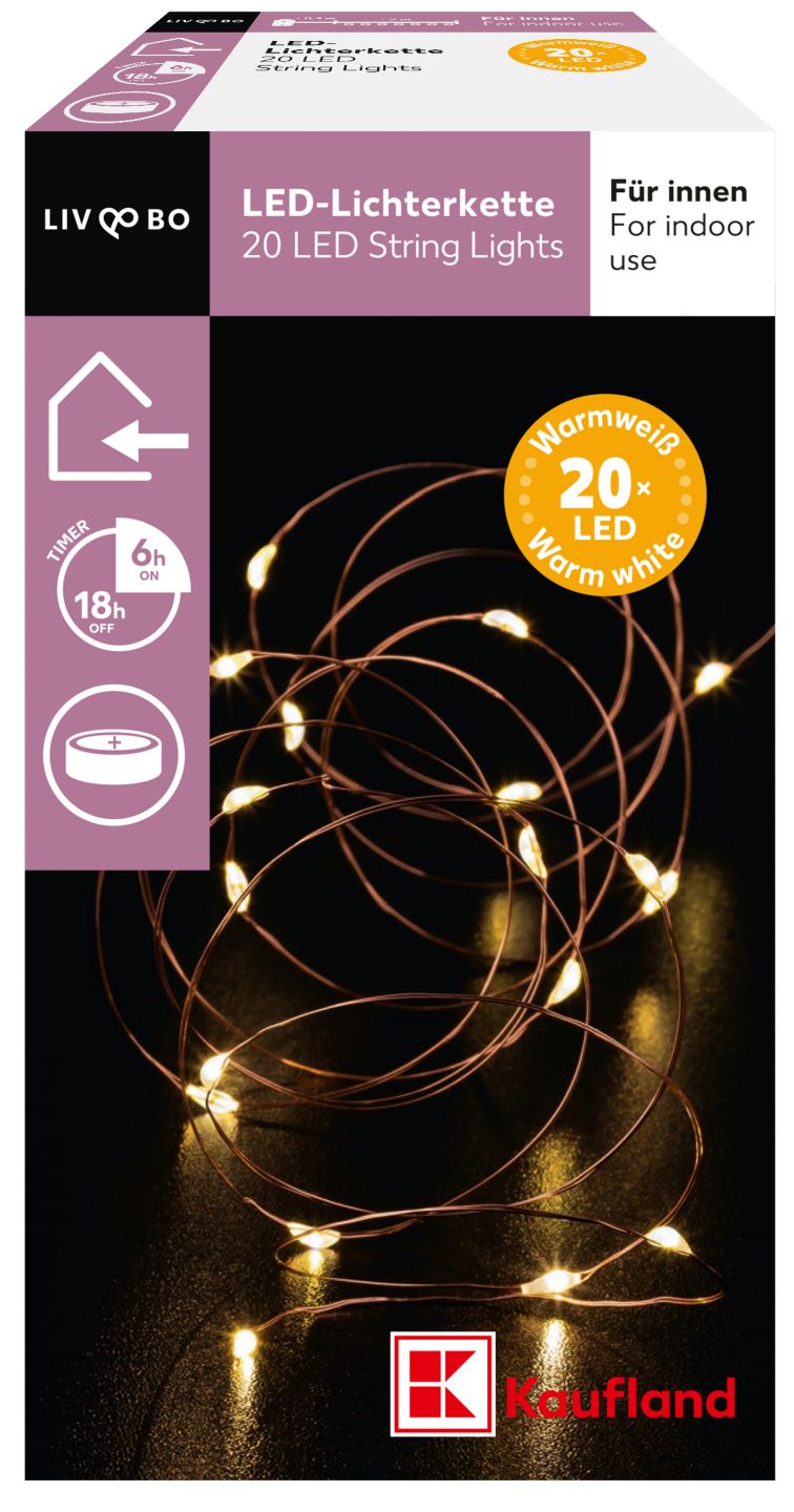 LIV & BO LED světělný řetěz