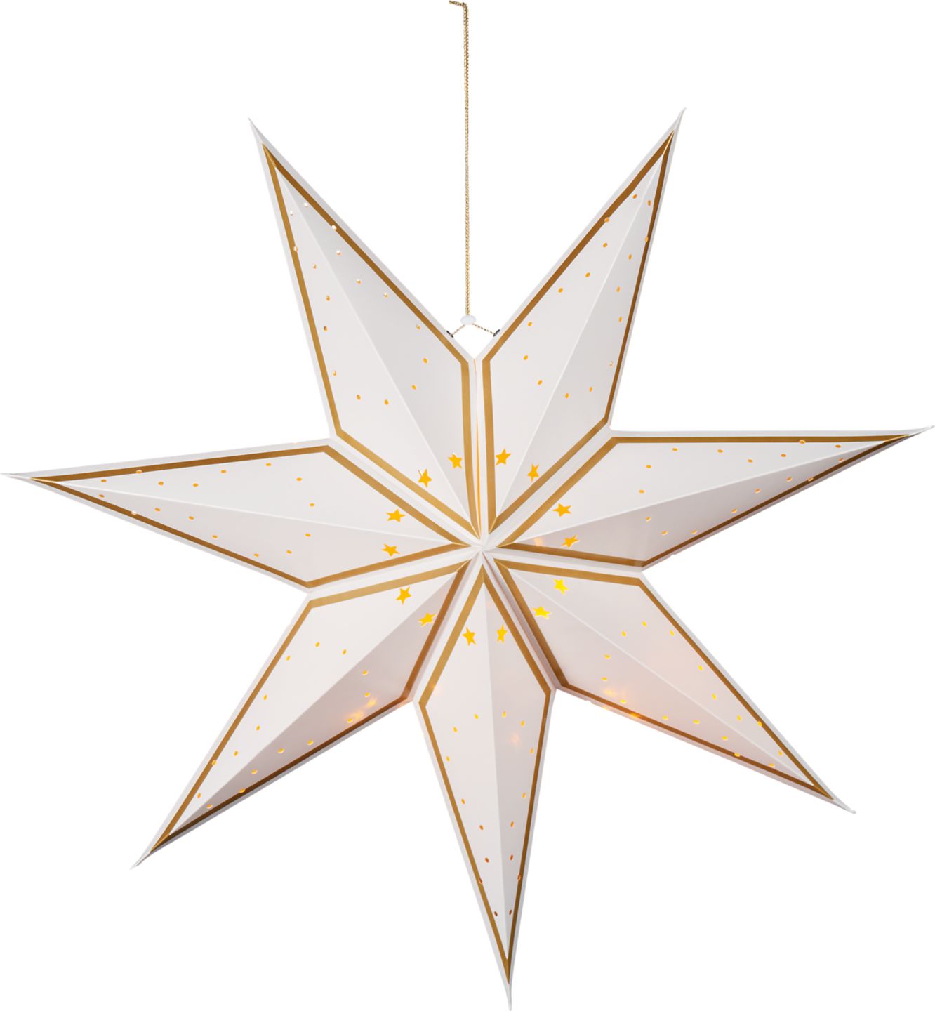 Liv&Bo LED Papírová hvězda