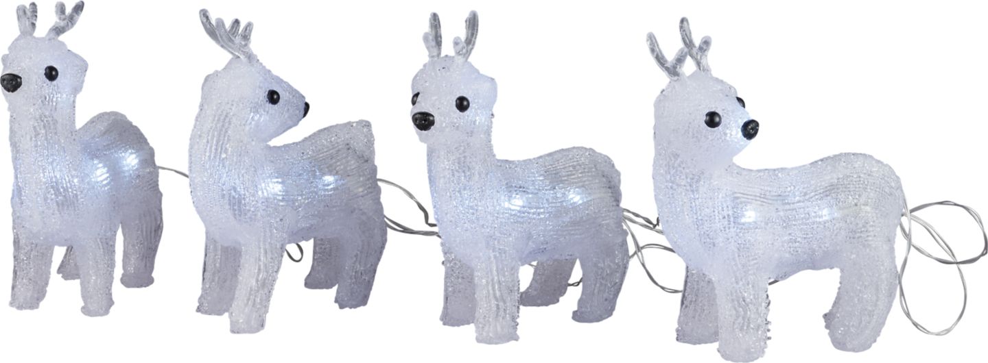 LIV&BO® LED-Deko-Figuren »Rentiere«