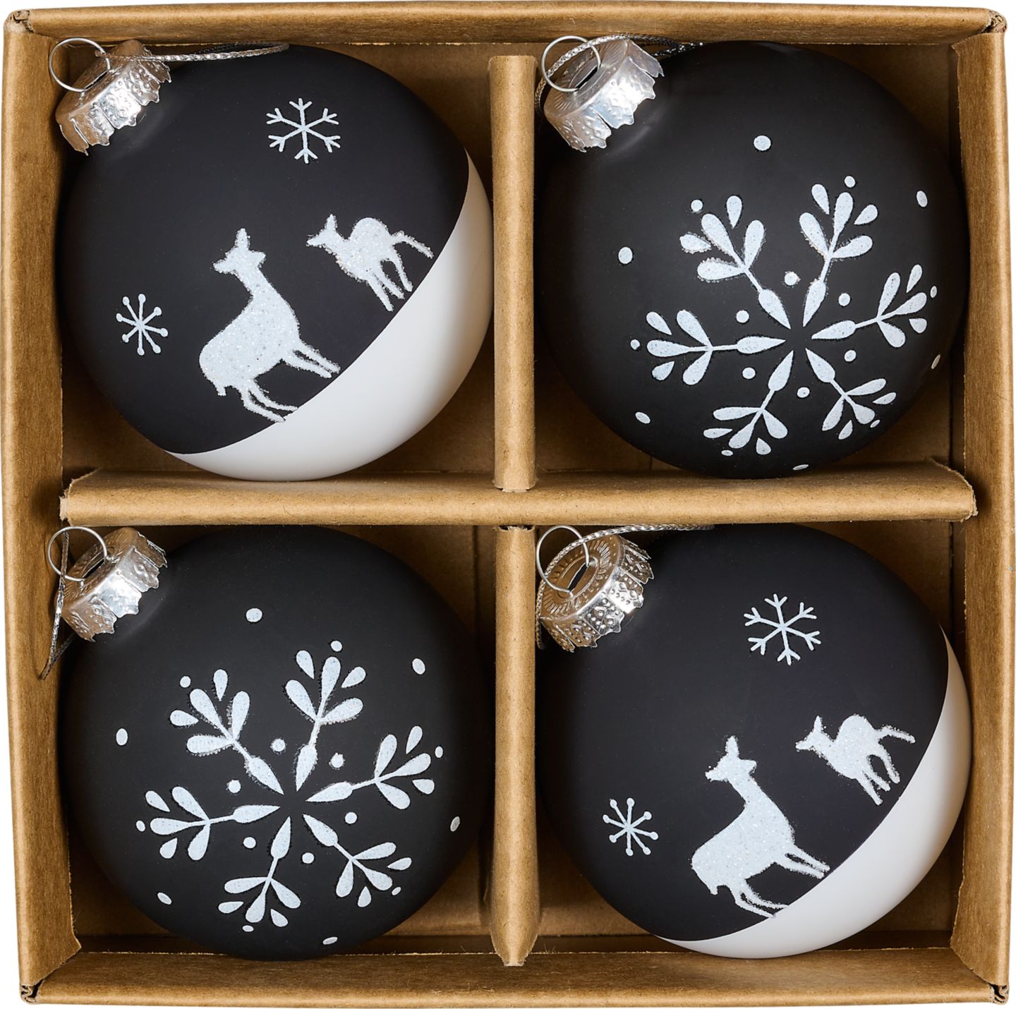 LIV&BO Vánoční koule 4ks