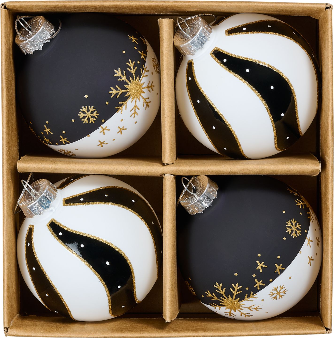 LIV&BO Vánoční koule 4ks