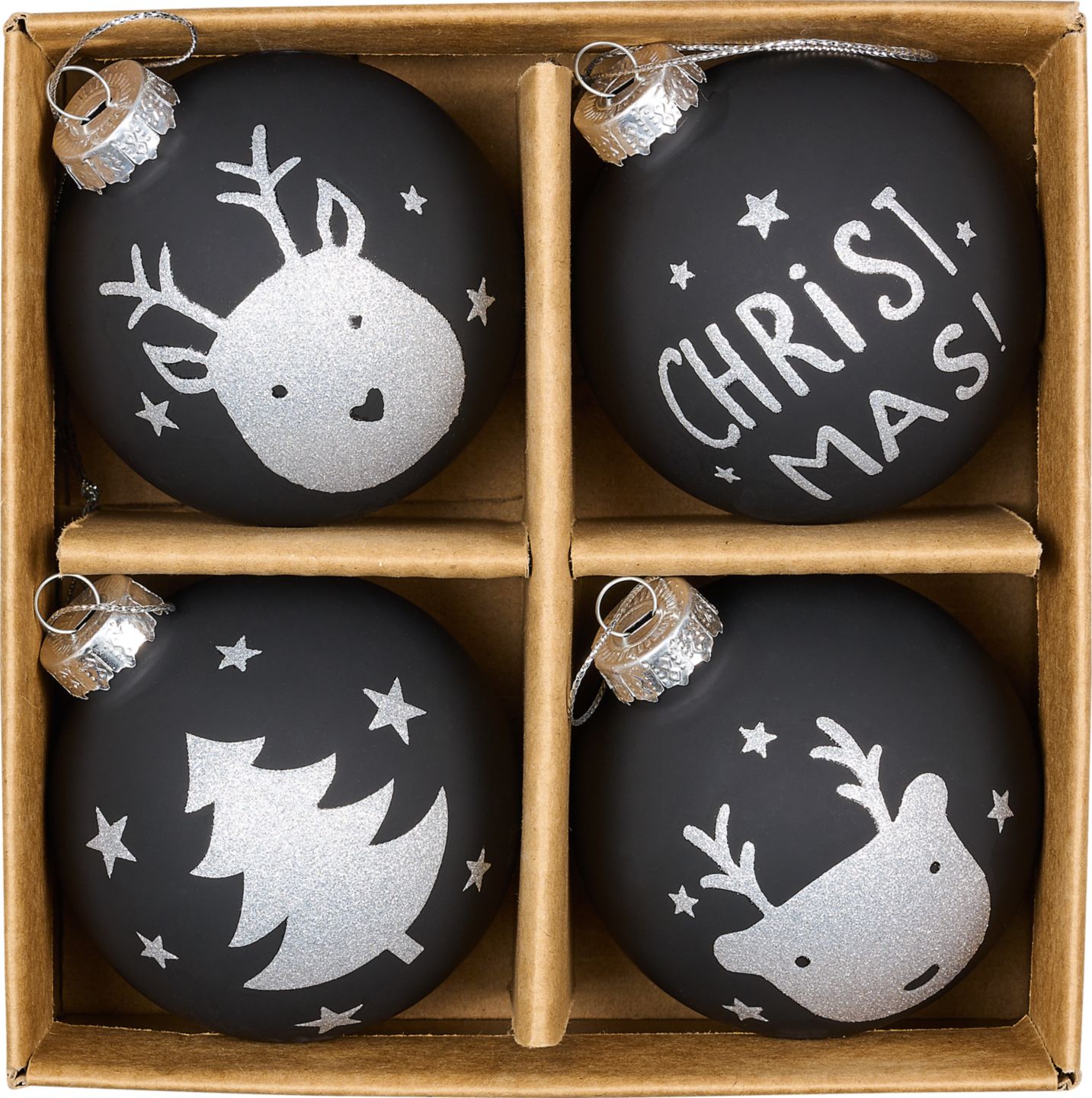 LIV&BO Vánoční koule 4ks