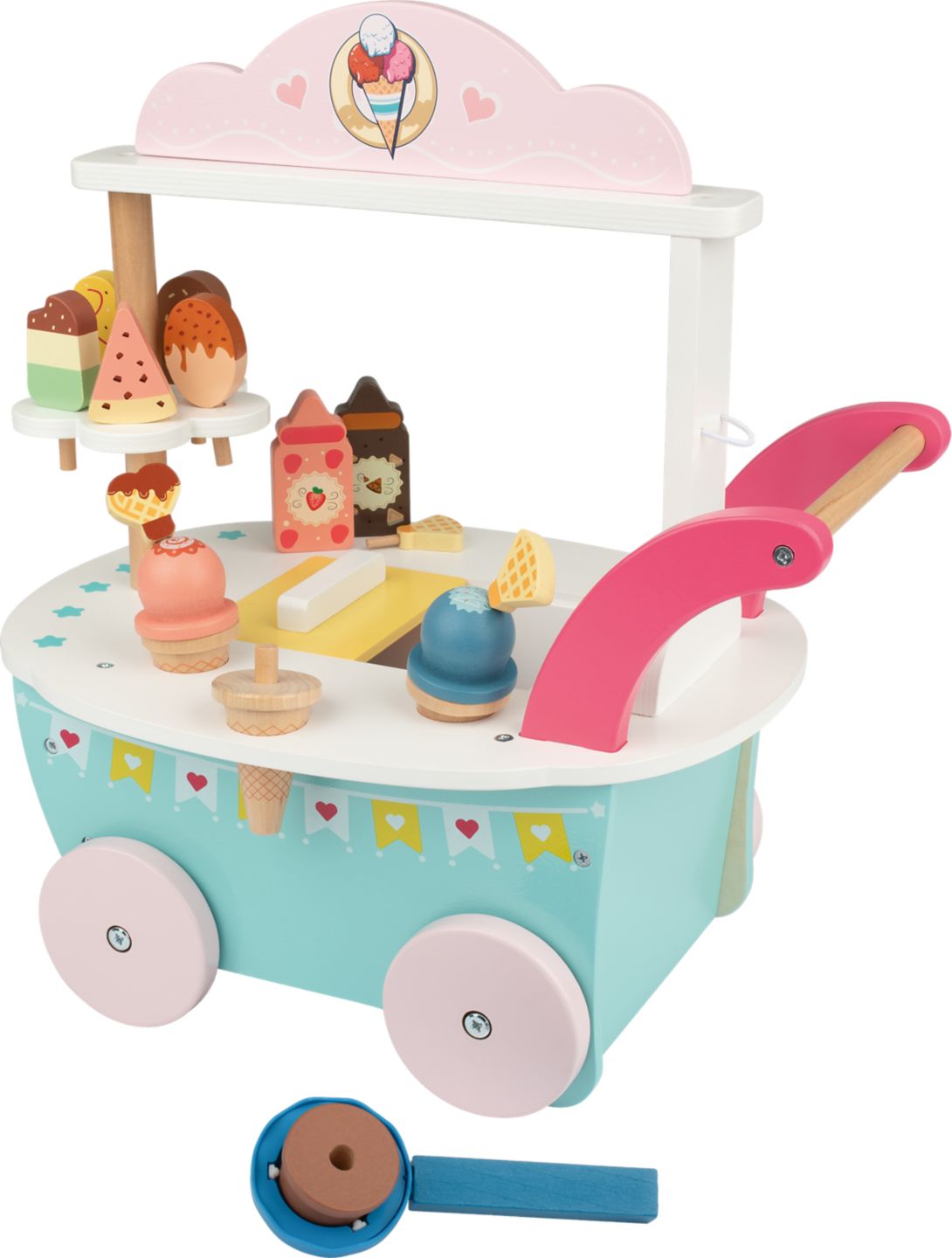 Kidland Zmrzlinářský vozík
rozměry: 42 x 43,8 x 29,3 cm