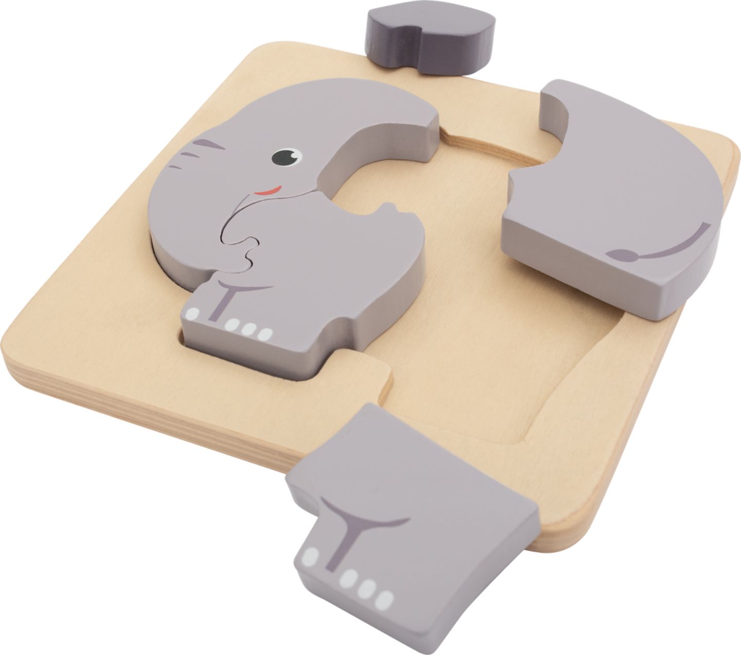 Изображение на KUNIBOO Дървен пъзел
слонче