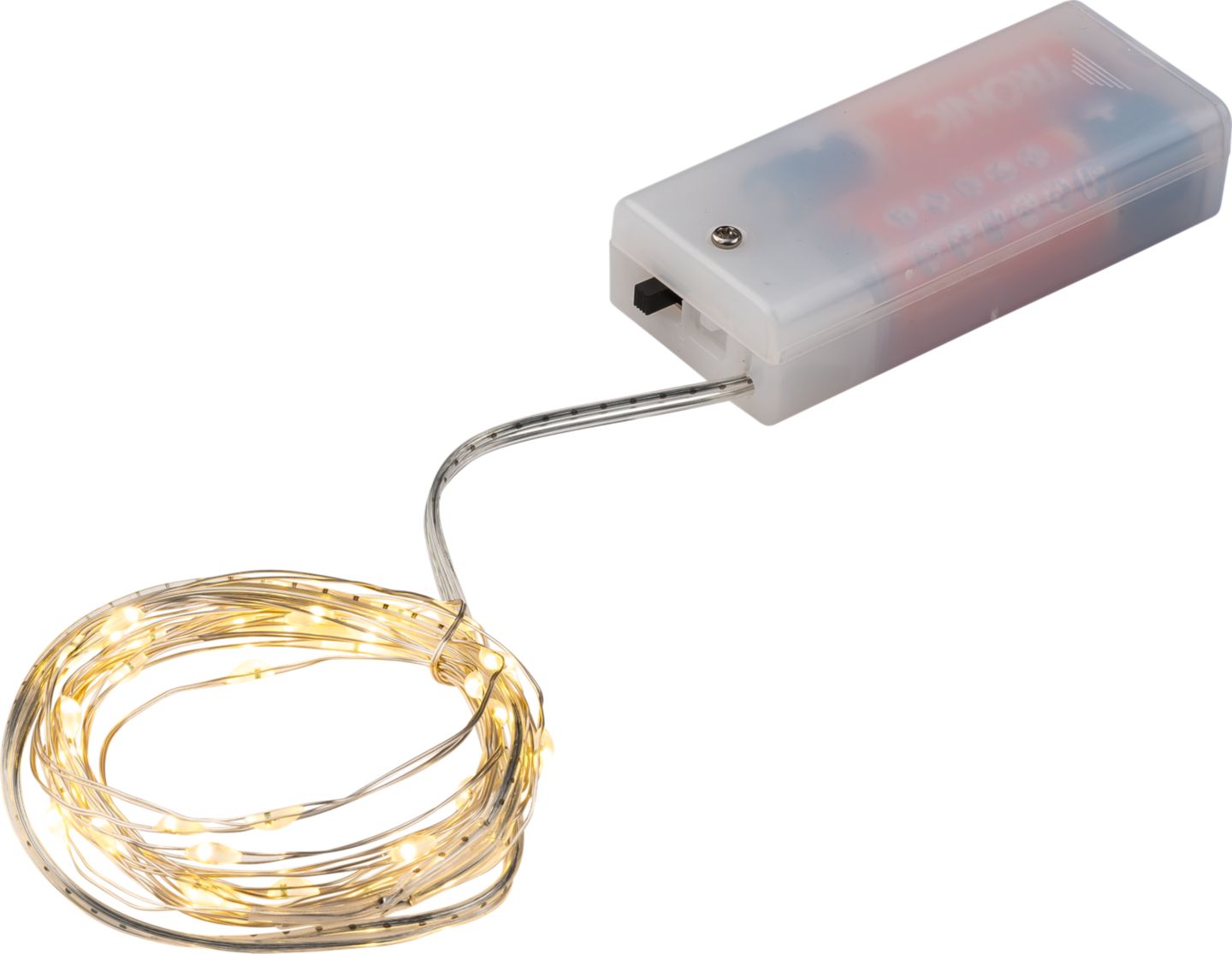 LIV&BO® LED-Lichterkette mit 40 warmweißen LEDs