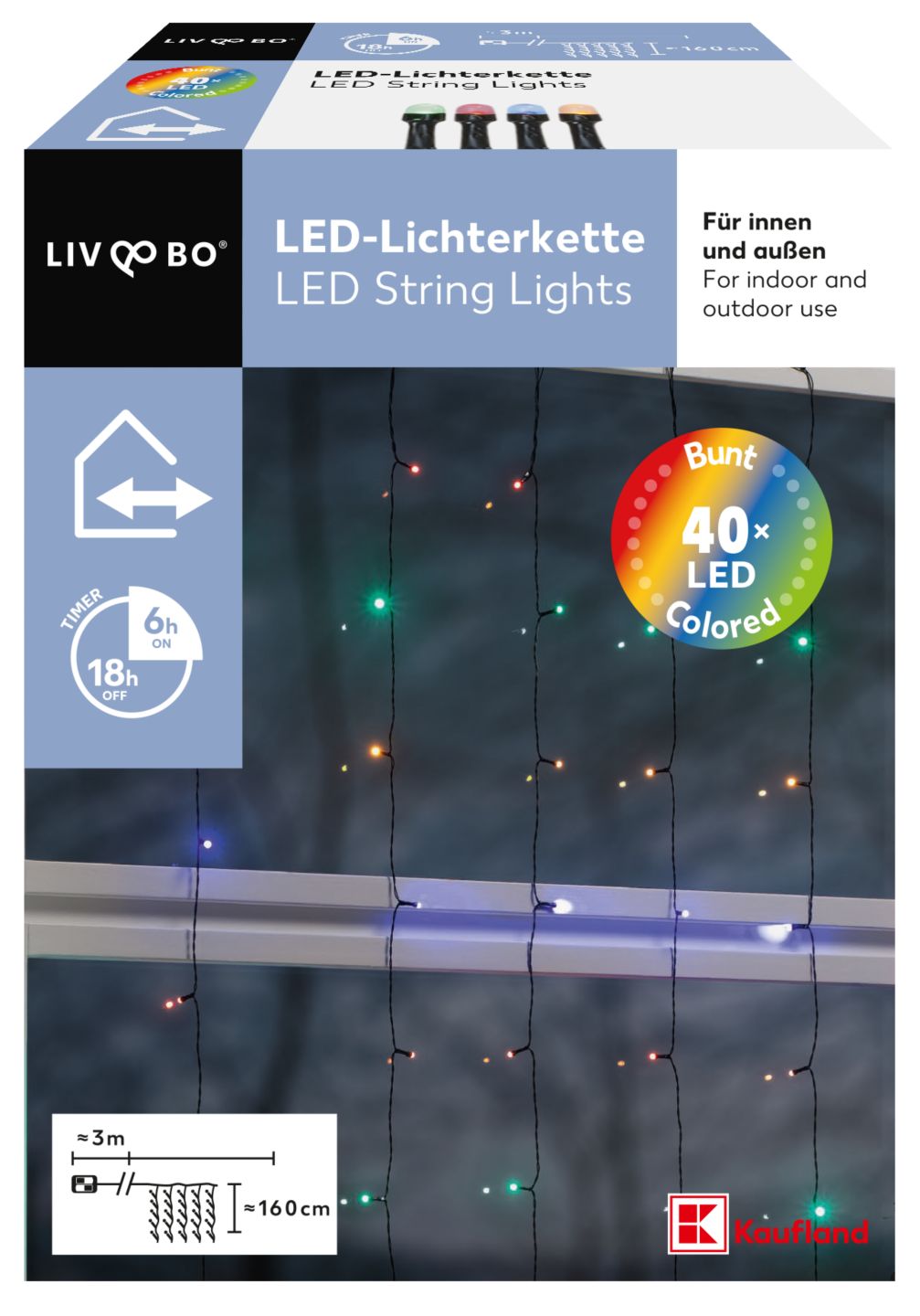 Liv&Bo LED Světelný řetěz