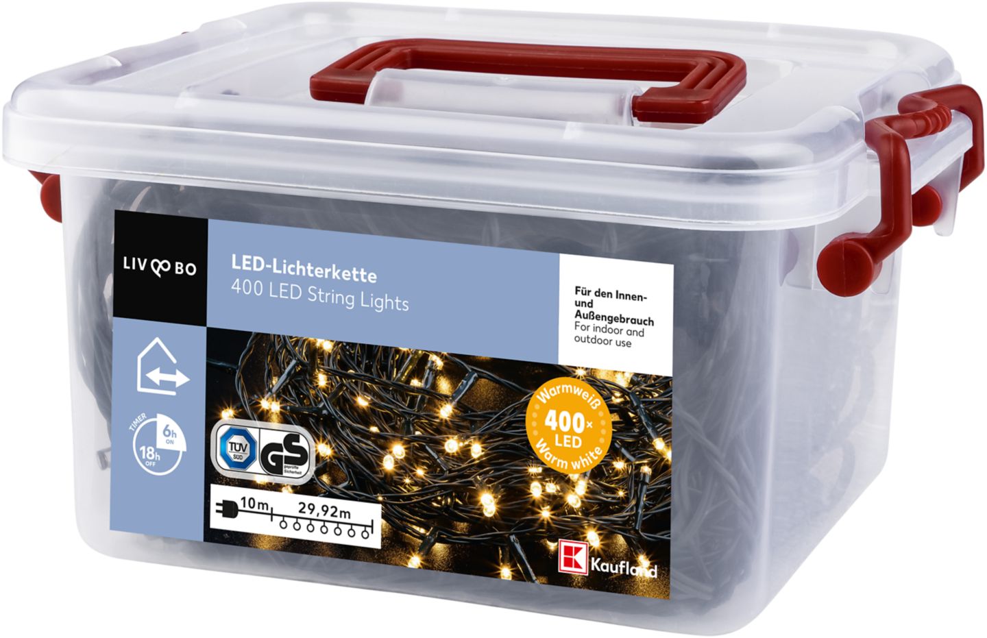 Liv&Bo LED Světelný řetěz
400 LED diod