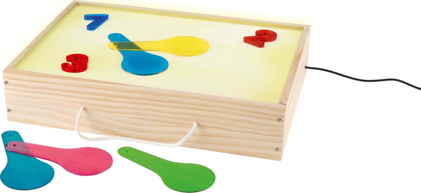 Kidland Dřevěný montessori stoleček
s čísly