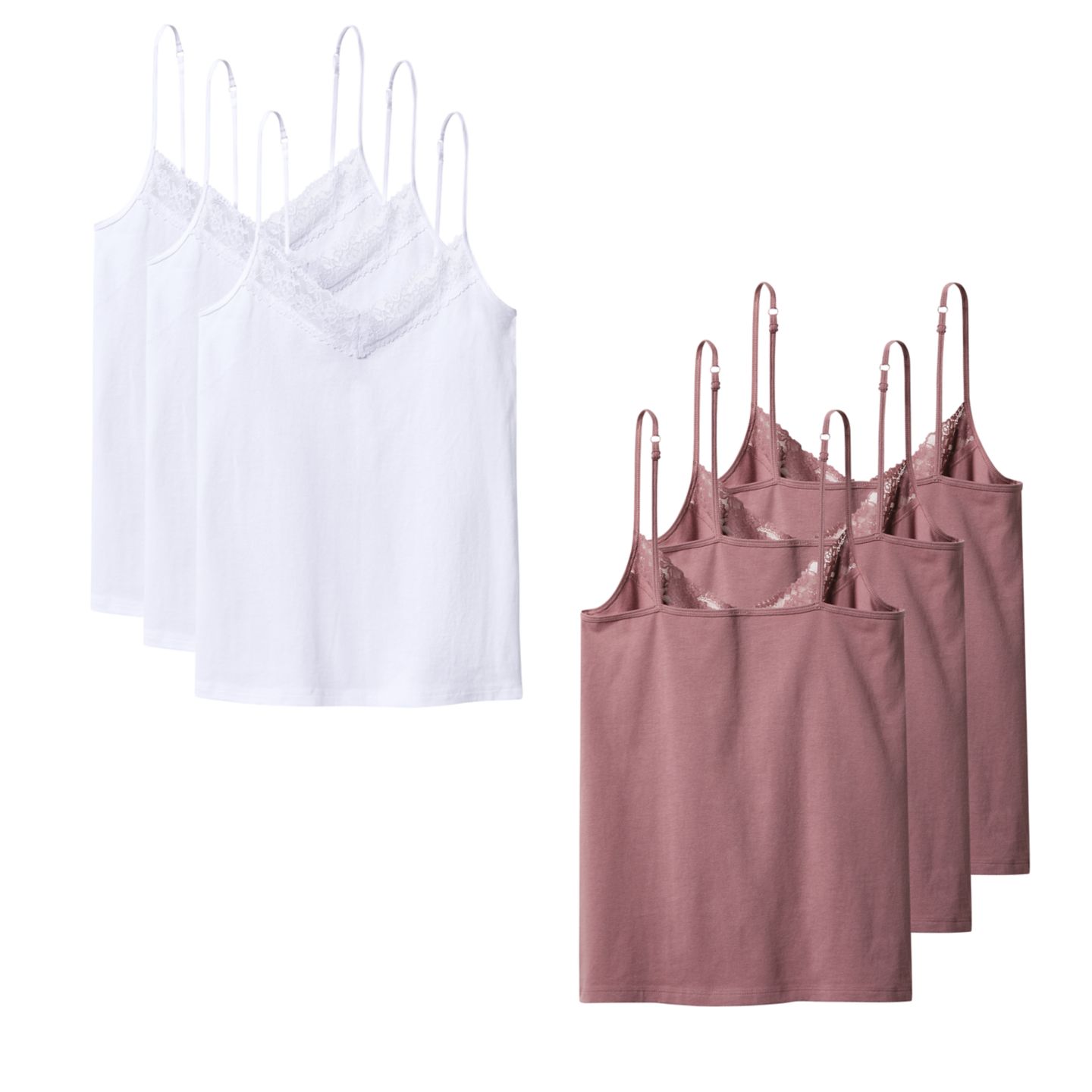 OYANDA® Damen-Spaghettiträgerhemden