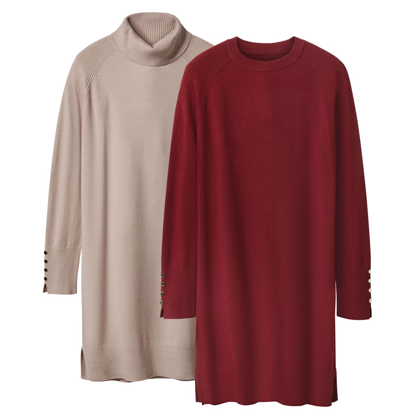 OYANDA® Damen-Strickkleid