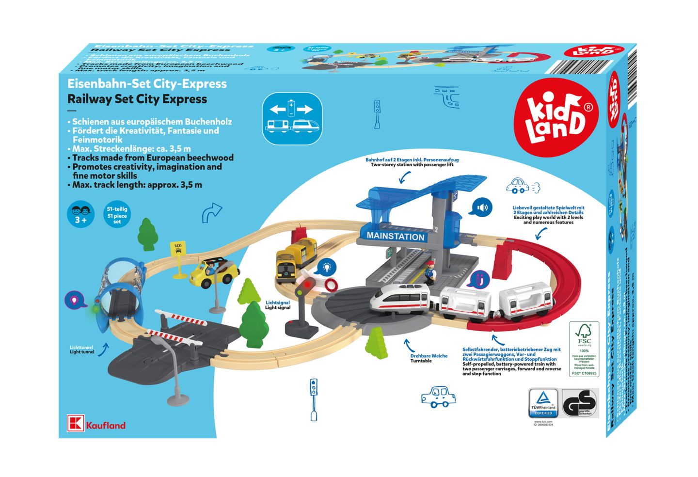 Kidland Vlaková souprava
City Expres