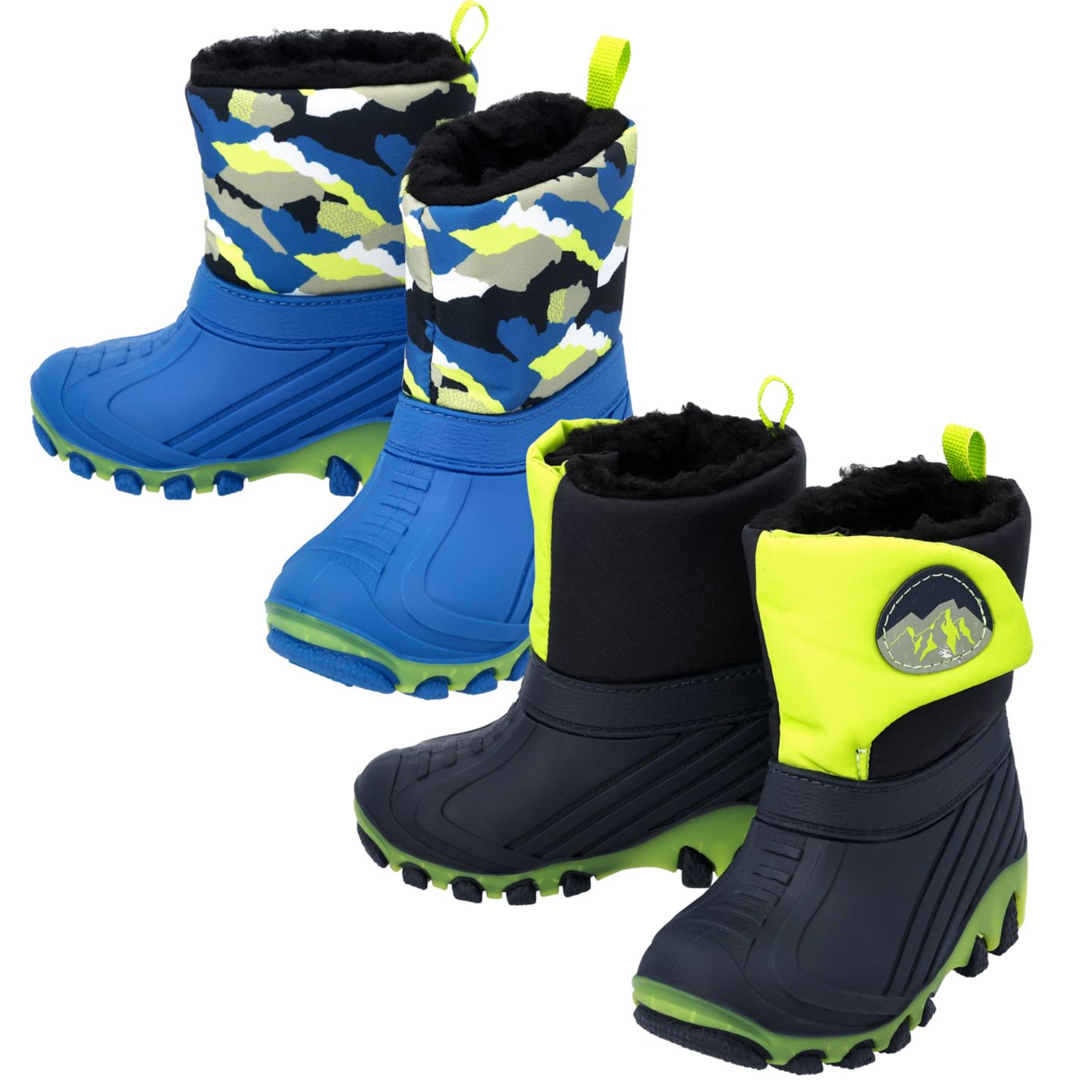 KUNIBOO® Kinder-LED-Winterstiefel