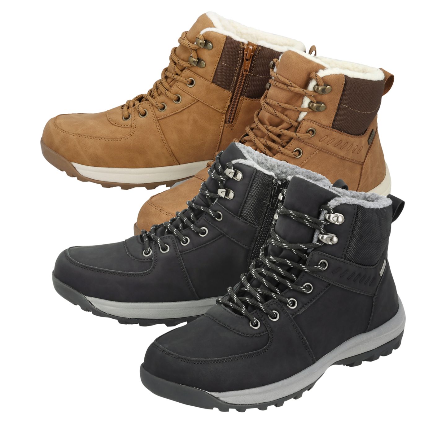 TOWNLAND® Herren-Schnürstiefel