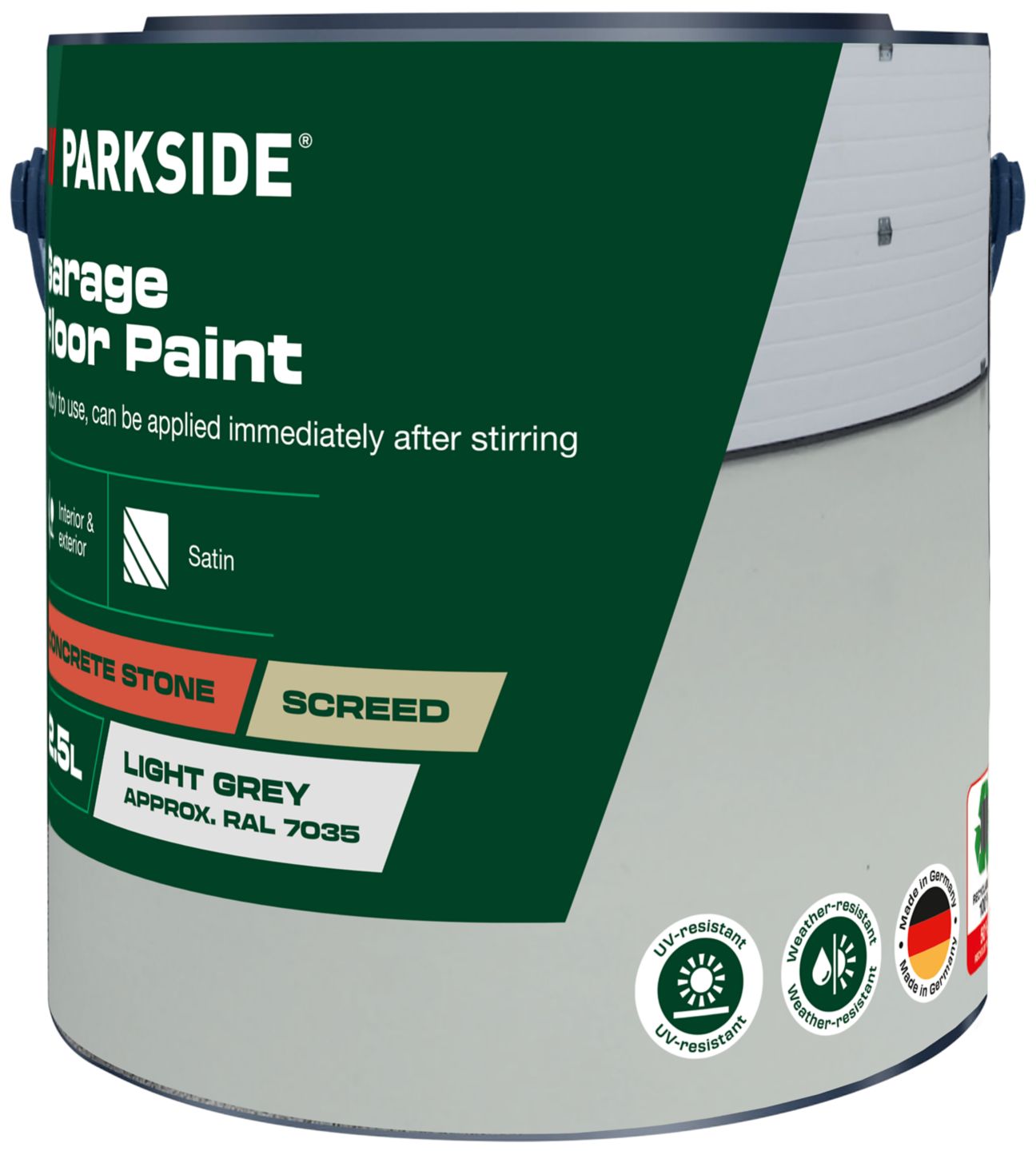 PARKSIDE Barva na podlahu garáže
objem: 2,5 l