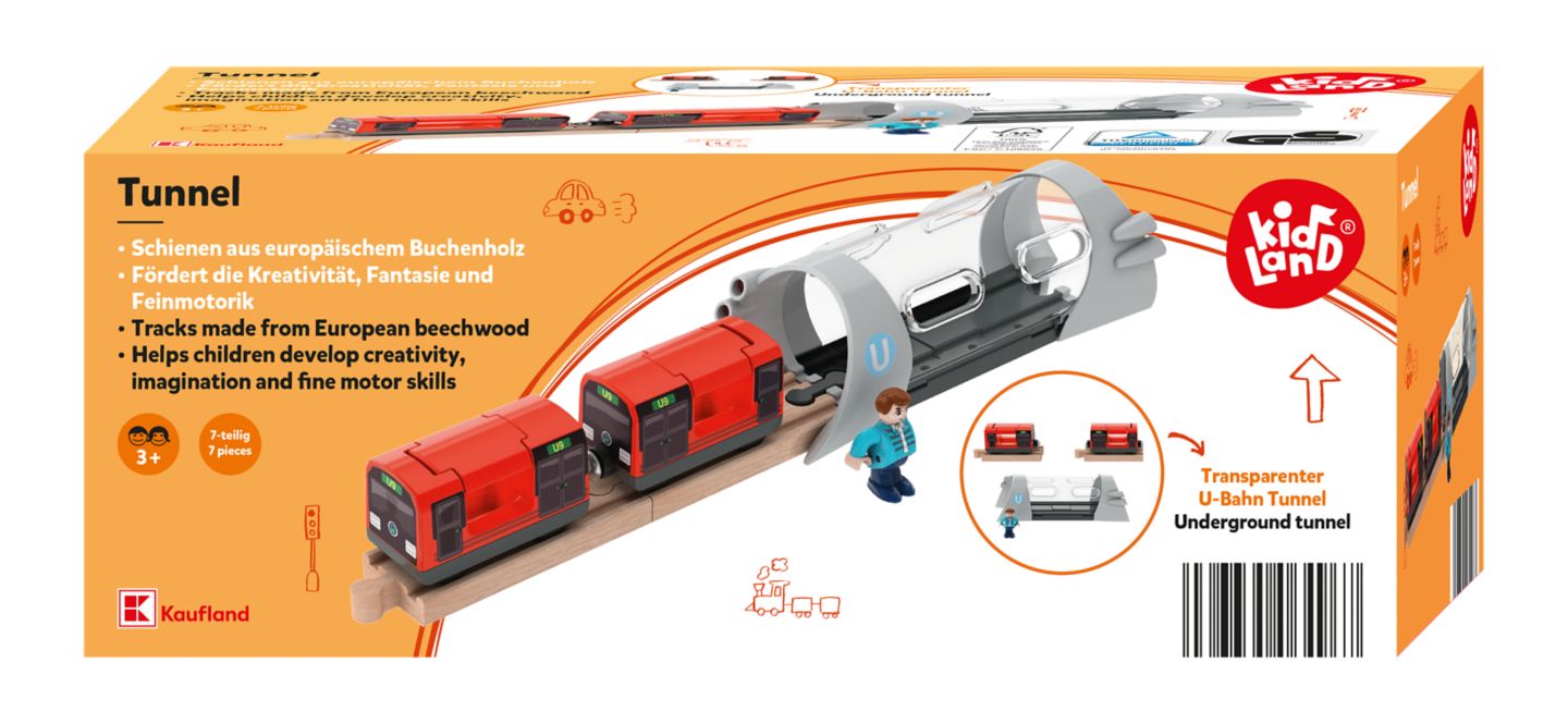 Kidland Příslušenství k vlakové
dráze - tunel