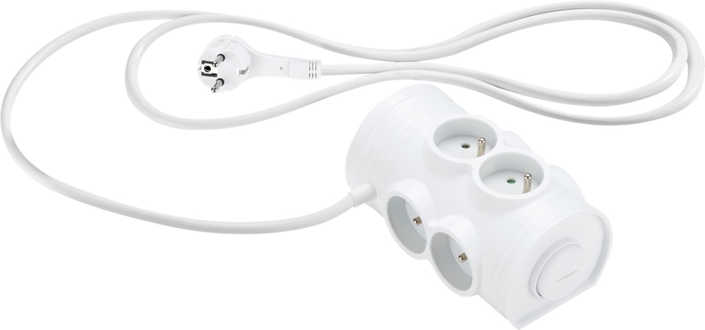 SWITCH ON Zásuvková lišta
obsahuje: 6 zásuvek