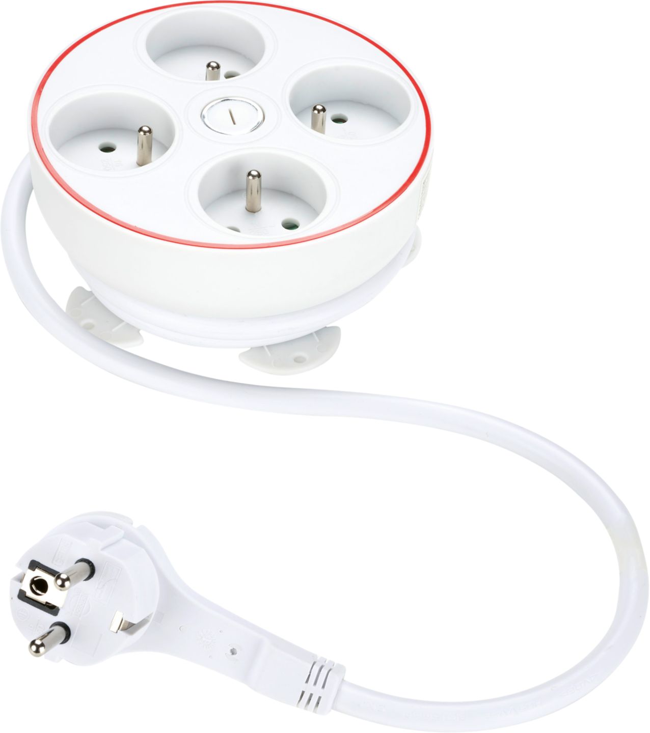 SWITCH ON Zásuvková lišta
obsahuje: 4 zásuvky