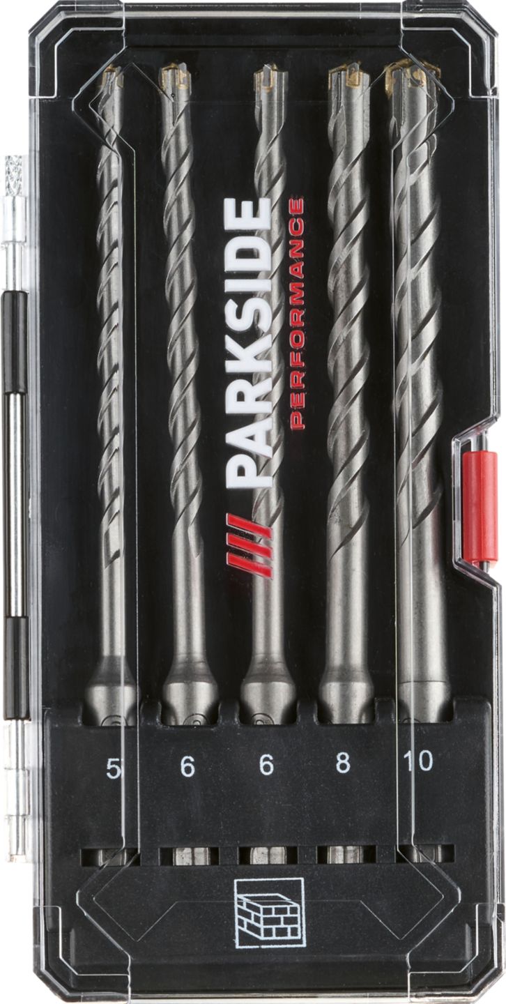 PARKSIDE PERFORMANCE Sada SDS vrtáků
5dílná