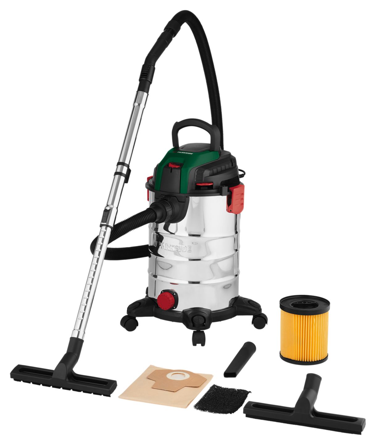 Изображение на Parkside® Прахосмукачка
за сухо и мокро почистване