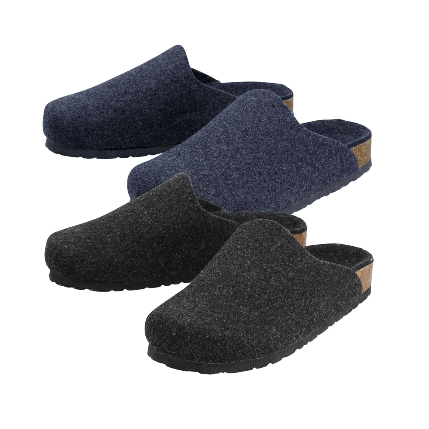 TOWNLAND® Filz-Clogs