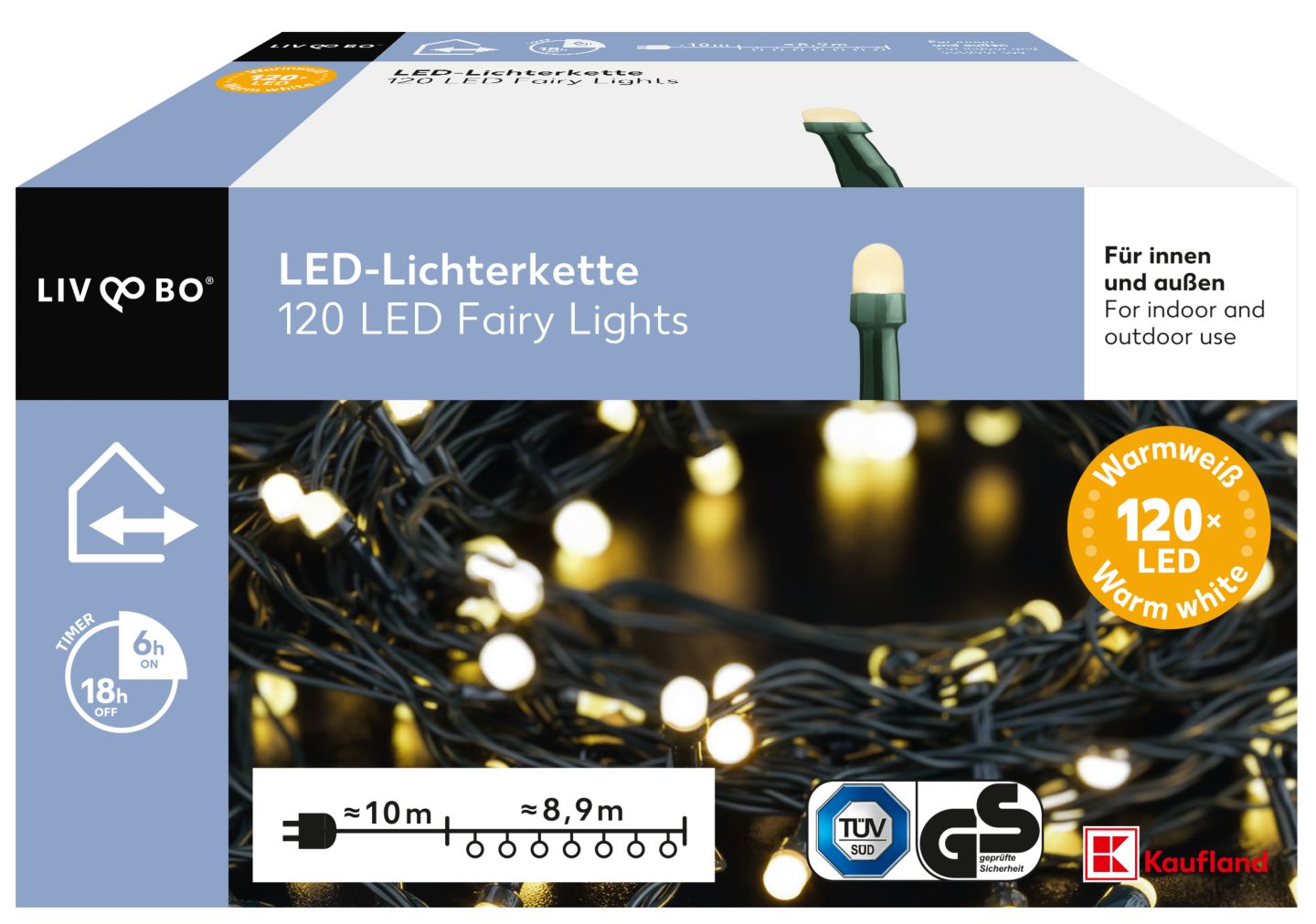 Liv&Bo LED Světelný řetěz