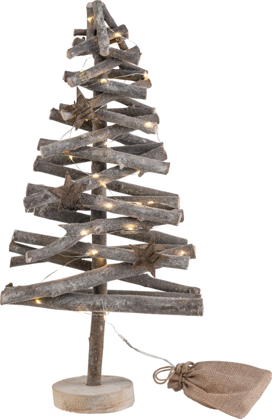 LIV & BO LED dřevěná dekorace