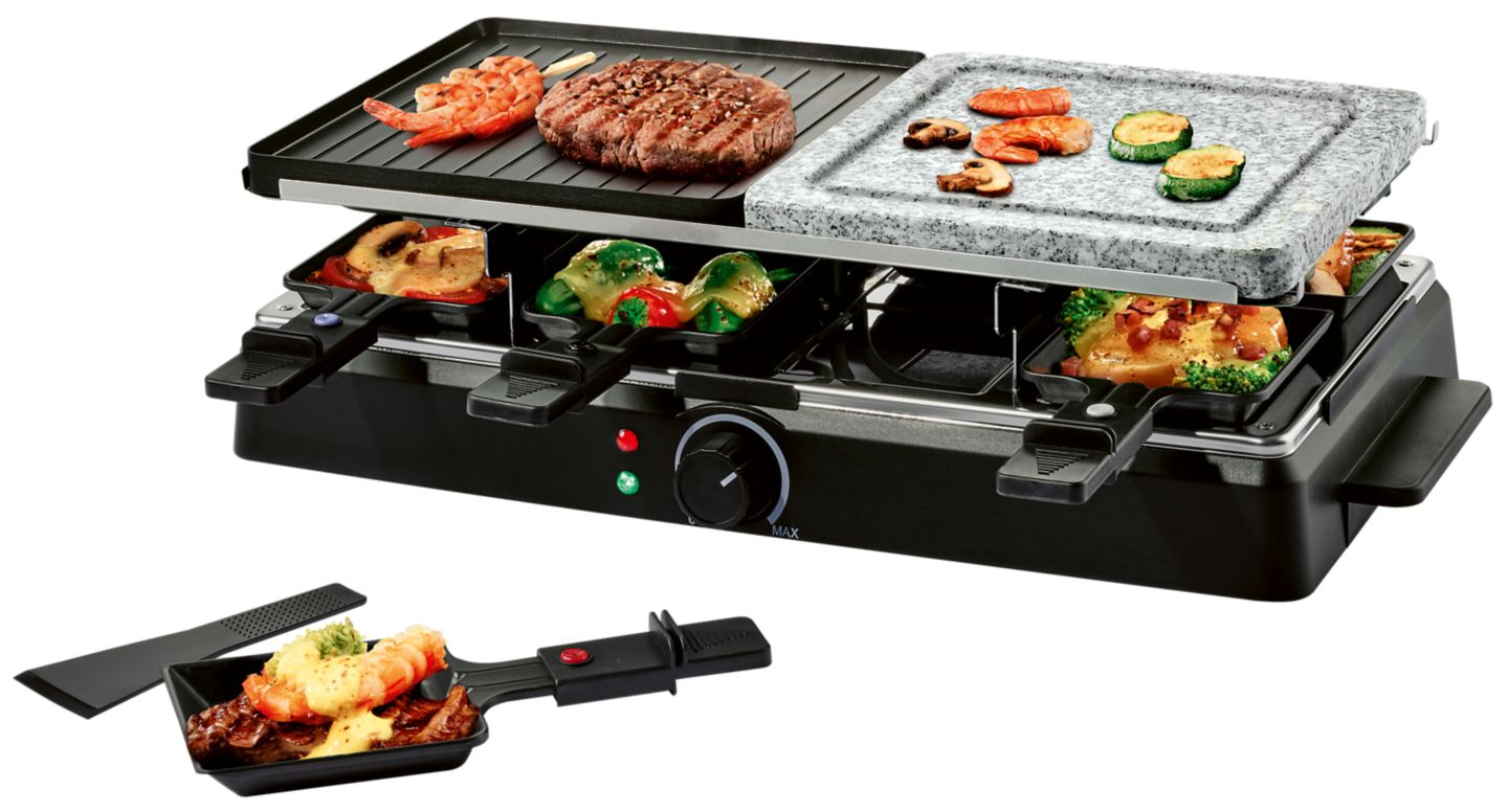 SWITCH ON® Raclette-Grill mit heißem Stein »SRGS 1400 E2«