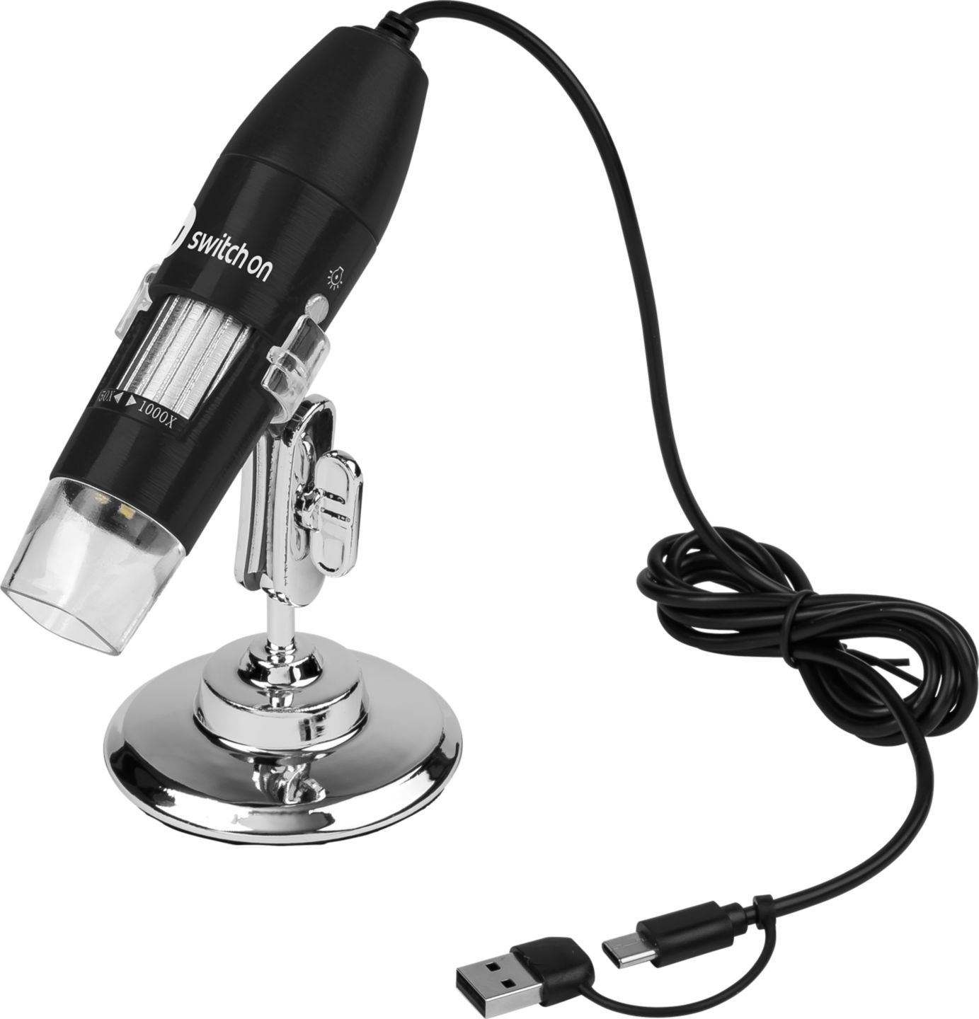 Изображение на SWITCH ON USB дигитален микроскоп