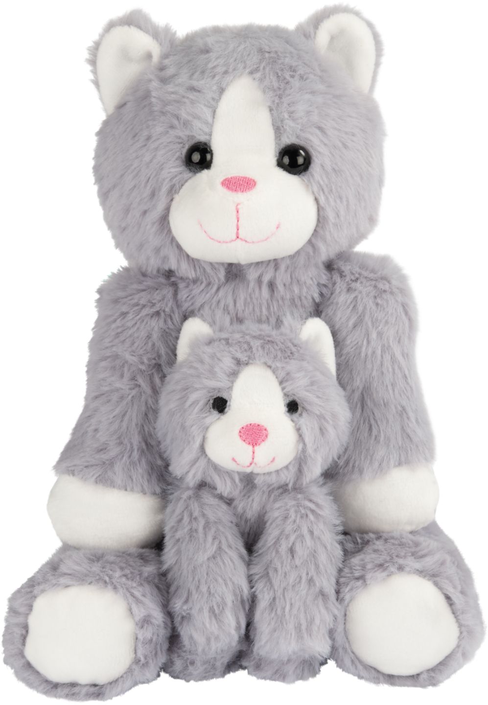 KIDLAND® Plüschtier-Katze mit Baby