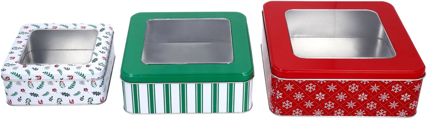 SPICE&SOUL® Keksdosen-Set quadratisch