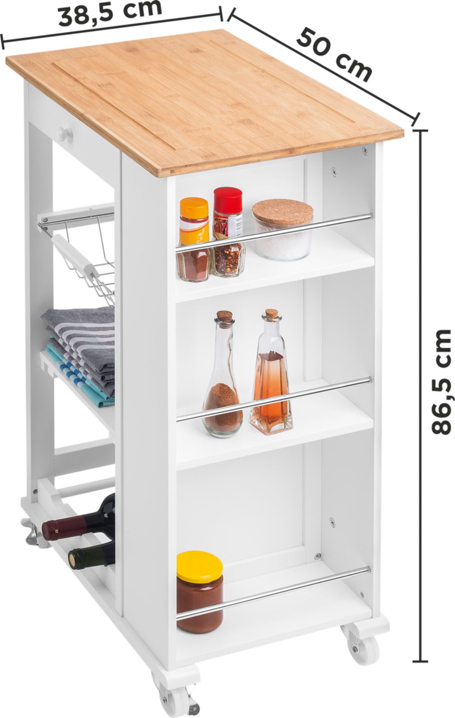 LIV&BO® Küchentrolley 