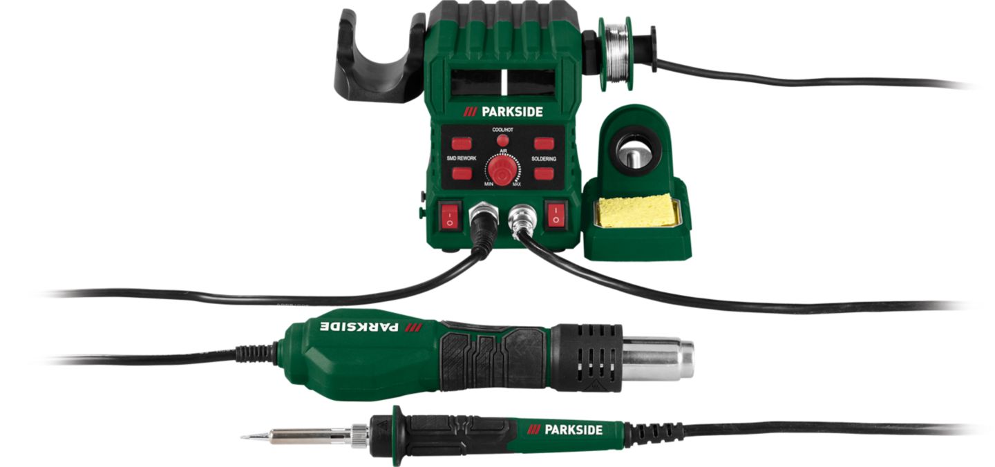 Изображение на Parkside® Станция
за горещ въздух и запояване