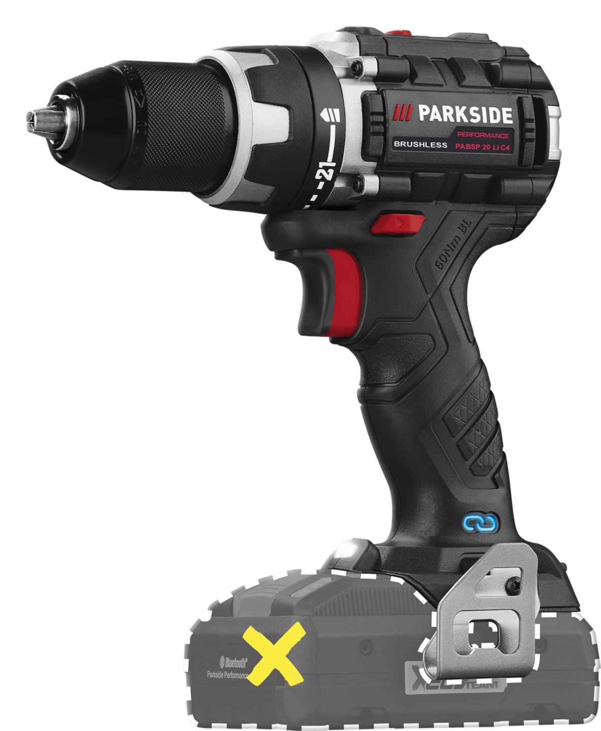 Изображение на Parkside® Performance Акумулаторна бормашина