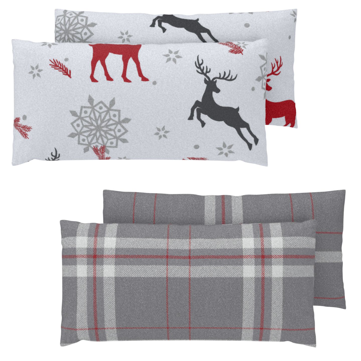 LIV&BO® Fleece-Kissenbezüge