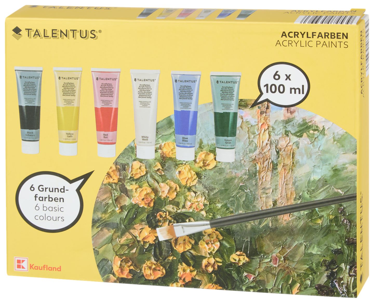 TALENTUS Akrylové barvy
6 kusů v balení