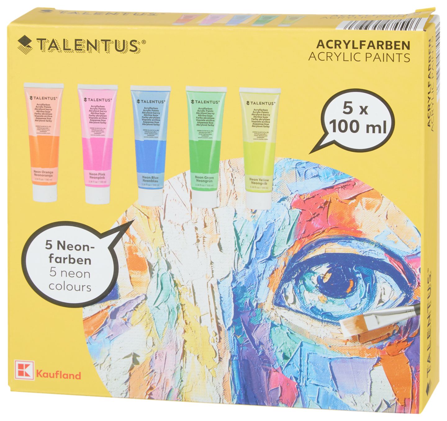 TALENTUS Akrylové barvy
6 kusů v balení