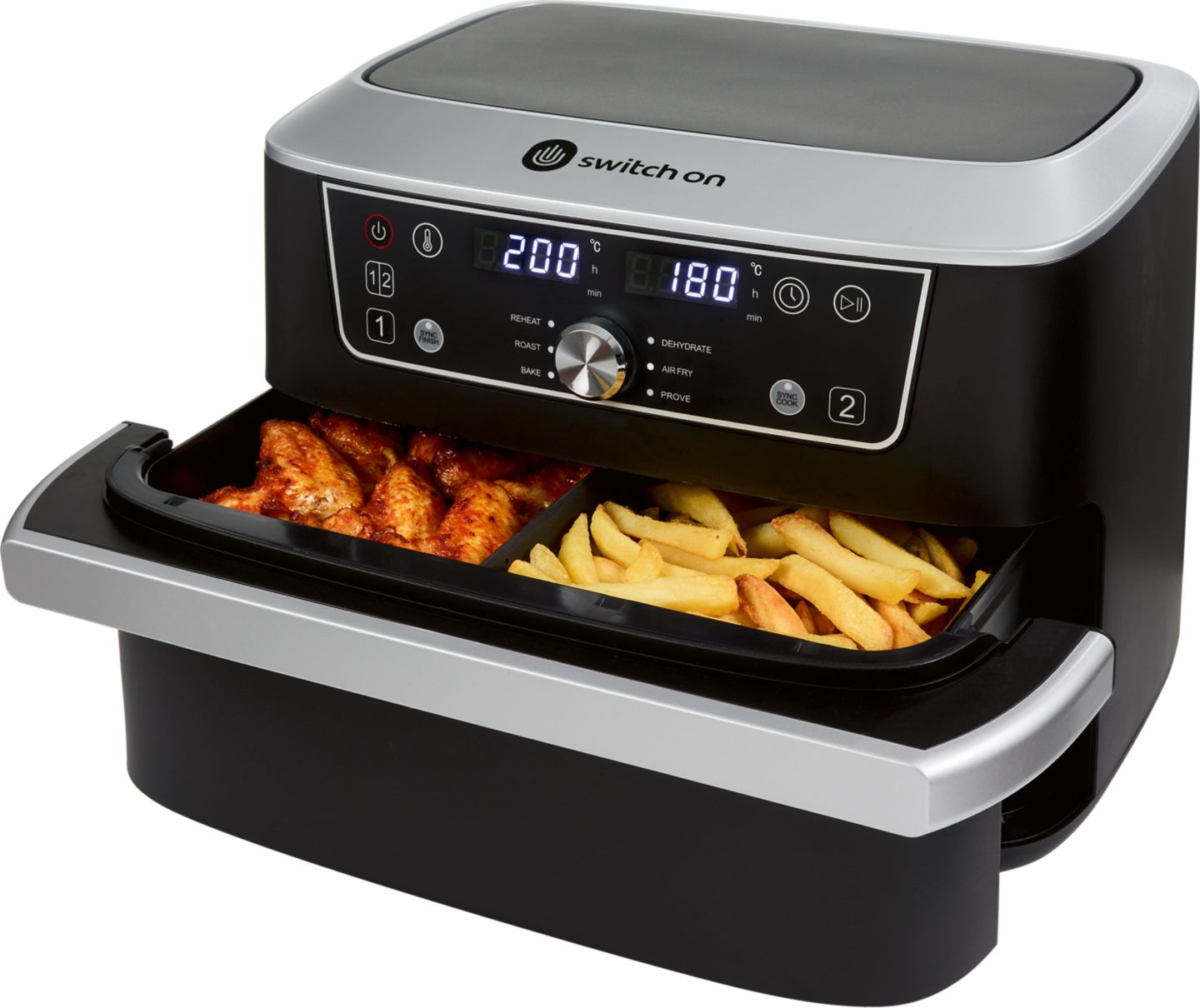SWITCH ON® Heißluftfritteuse »SOHFDA 2600«