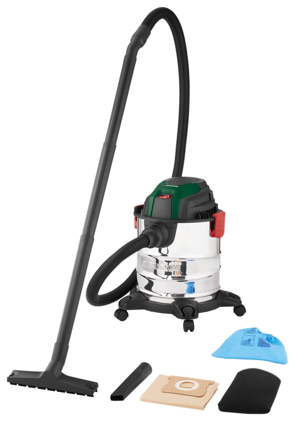 Parkside Vysavač na mokré a suché
vysávání  PWD 20 C3