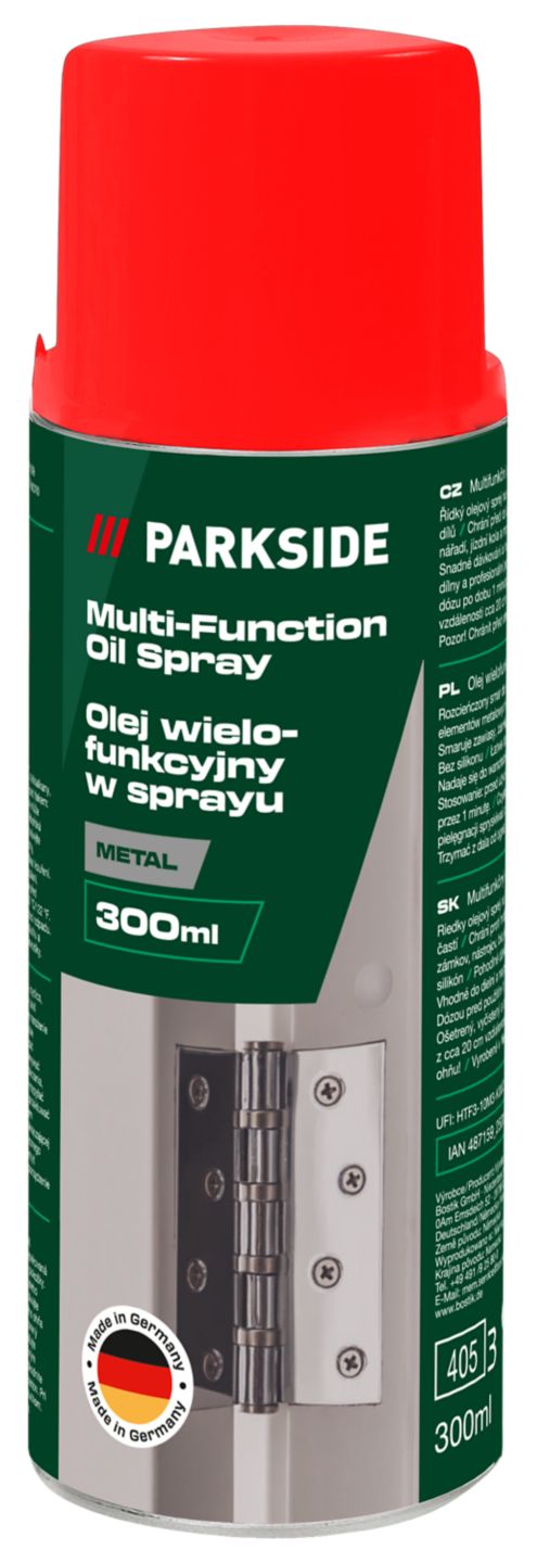 PARKSIDE Multifunkční olej
objem: 300 ml