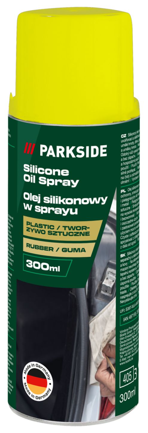 Parkside Silikónový olejový sprej