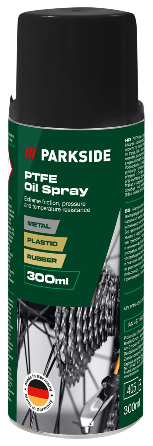 Parkside PTFE olejový sprej