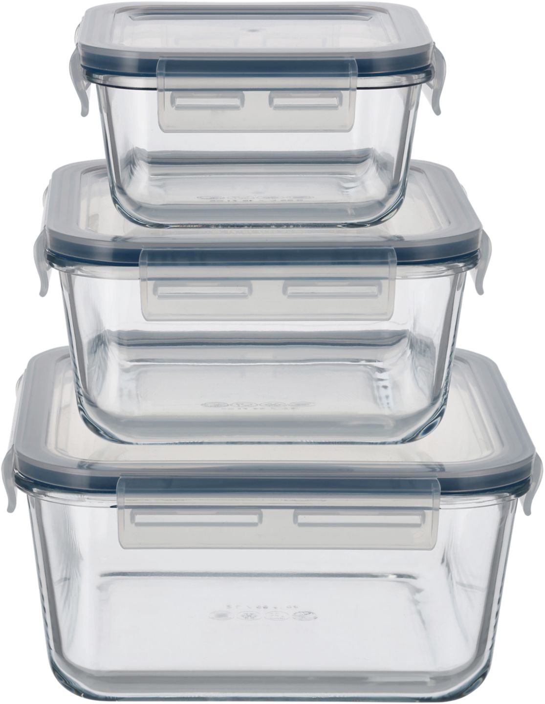 SPICE&SOUL® Frischhaltedosen-Set quadratisch