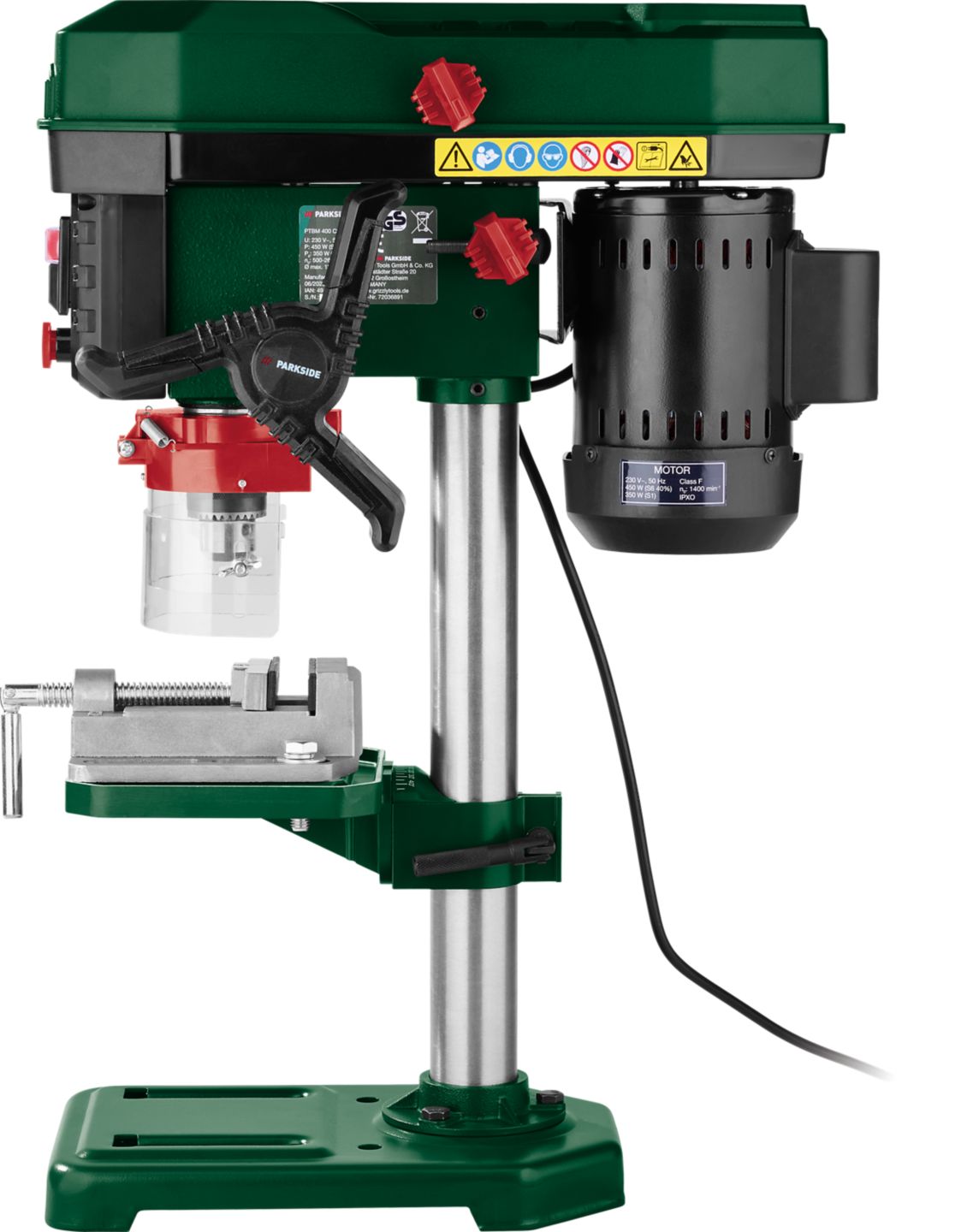 PARKSIDE Stolní vrtačka PTBM 450 A1
příkon: 450 W