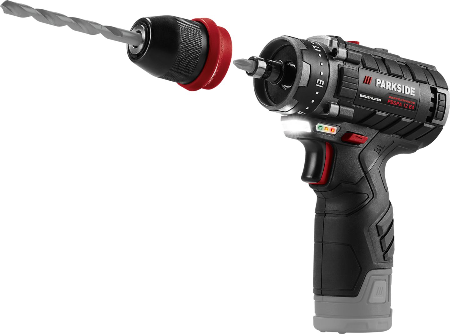 PARKSIDE Aku šroubovák
12 V PBSPA 12 E4