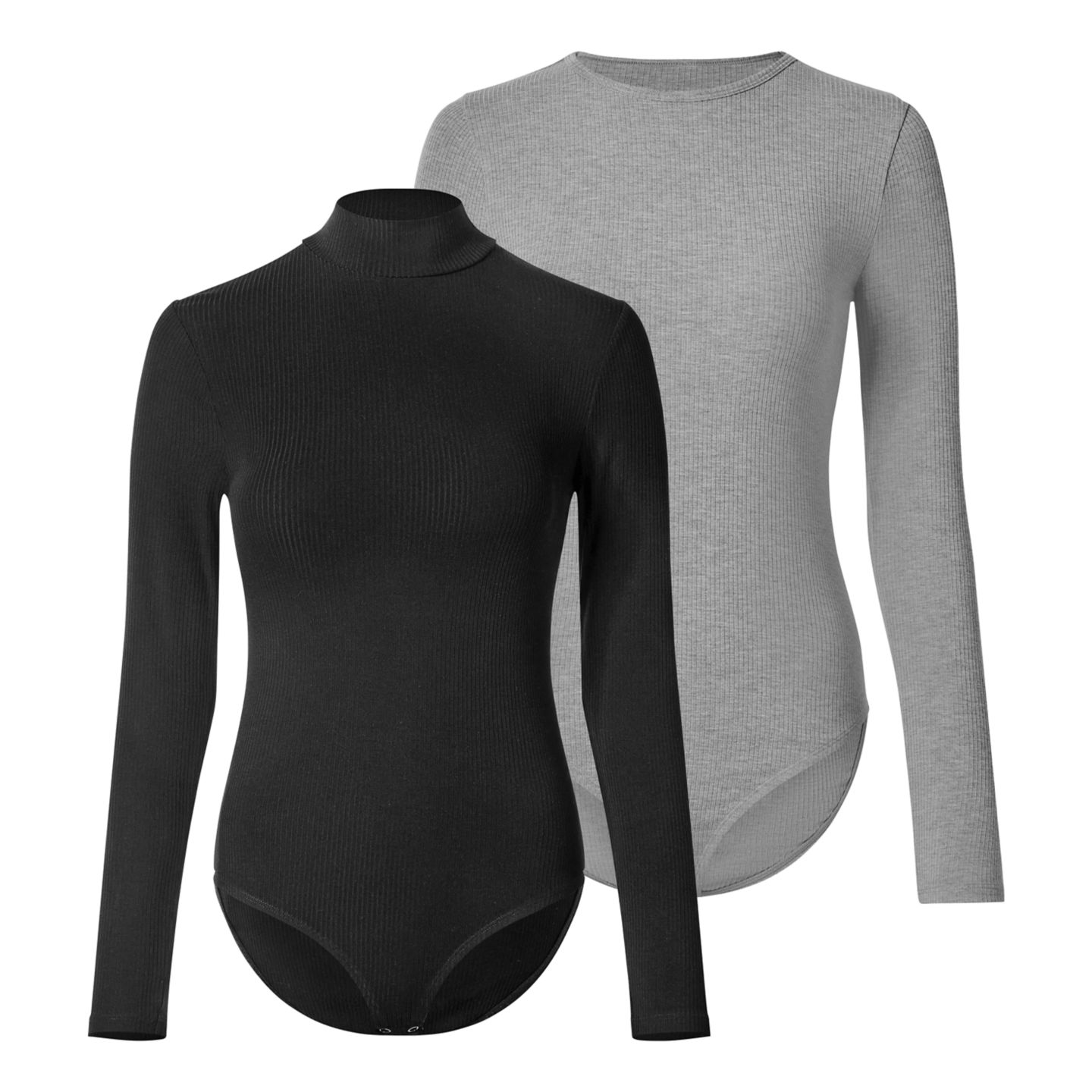 OYANDA® Damen-Langarmbody gerippt 